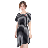 海之寧睡裙女夏天純棉韓版清新中學(xué)生少女可外穿小仙女棉質(zhì)睡衣連衣裙