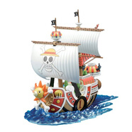 萬代（BANDAI）海賊王船拼裝模型手辦玩具 航海王海賊船 動畫周邊擺件 01 小版陽光號