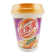 喜之郎 优乐美奶茶单杯装速溶冲饮品热饮 固体饮料奶茶零食品 80g香芋味奶茶单杯