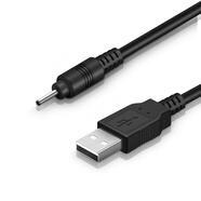 Delippo適用于學(xué)生平板電腦充電器美容儀電動(dòng)牙刷臺燈HUB分線(xiàn)器USB充電源線(xiàn) DC5V 昂達oBook20 Plus DC 2.5 MM 電源適配器 充電器線(xiàn) 2米