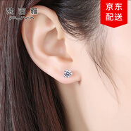 梵吉雅香草爪鑲925銀耳釘女韓國(guó)氣質(zhì)個(gè)性簡(jiǎn)約耳環(huán)原創(chuàng)設(shè)計(jì)迷你時(shí)尚少女耳墜