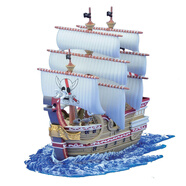 萬代（BANDAI）海賊王船拼裝模型手辦玩具 航海王海賊船 動畫周邊擺件 04 小版雷德佛斯號
