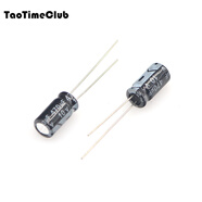 TaoTimeClub 鋁電解電容 主板電容 10V 16V 25V 35V 電子電容 10V 470UF 6*12(10個(gè))