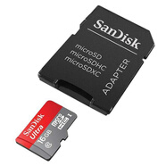 閃迪  SanDisk  內(nèi)存卡 TF卡 MicroSD 存儲卡 Class10  高速 小卡 TF 16G含卡套