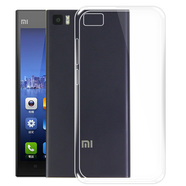 拓蒙 適用于小米3手機殼硅膠Mi3保護套全包防摔殼m3后背手機軟套 小米三代后蓋外殼男女款后背軟套 手機殼透明-只有殼