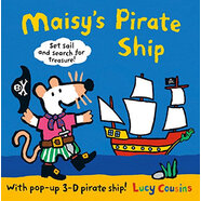 微瑕商品 介意慎拍小鼠波波的海盜船（立體游戲書）?Maisy’s Pirate Ship A Pop-up-and-Play Book 進(jìn)口原版 英文  小學(xué)教輔