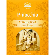 經(jīng)典童話_第二版5：匹諾曹活動(dòng)游戲書 Classic Tales_ Second Edition 5: Pinocchio Activity Book and Play 英文原版  小學(xué)教輔