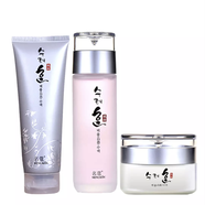 名蔻（MINGKOU）名蔻名品保濕補水乳液面霜護膚品組合套裝化妝品秋冬季女正品學生 潔面膏透亮雪潤水保濕霜