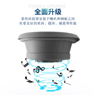（RECOIL）汽車音響喇叭防水罩可折疊 有效改善音質(zhì) 麗音墊美音圈 6.5寸灰色防水罩（一對(duì)）