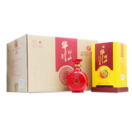 牛欄山白酒 年輪系列白酒 濃香型年輪婚宴禮酒 內含禮品袋 中秋 42度 500mL 6瓶 1972