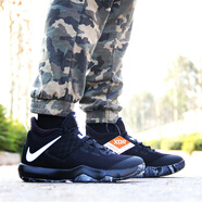 耐克（NIKE）LBJ詹姆斯使節(jié)10代戰(zhàn)靴外場實戰(zhàn)氣墊緩震籃球鞋AH7580-001 AH7580-001 黑色 40