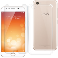 拓蒙 vivoX9手機(jī)殼保護(hù)套X9i/X9plus/x9s防摔全包硅膠殼男女后蓋軟套 x9/x9s/x9i手機(jī)殼+防爆鋼化膜