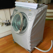 創(chuàng  )前松下斜式滾筒洗衣機罩防水防曬三洋通用XQG-V61/V62全自動(dòng)套定制 洗衣機罩(請備注型號) 復合加厚加絨面料