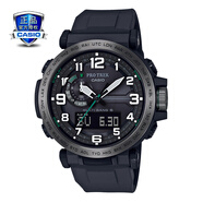 卡西歐（CASIO）【禮物】男表戶外運(yùn)動protrek太陽能時尚防水登山表男士電子手表 PRW-6600Y-1