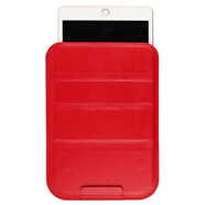 久宇 適用華為M6 8.4英寸保護套M5 8.4英寸保護套M3青春版8英寸套榮耀暢玩平板2 8.0內膽包 頭層牛皮 真皮紅