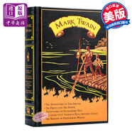 英文原版Mark Twain: Five Novels 馬克·吐溫 五部小說(shuō) 皮革金