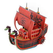 萬(wàn)代（BANDAI）海賊王船拼裝模型手辦玩具 航海王海賊船 動(dòng)畫(huà)周邊擺件 06 小版九蛇號(hào)