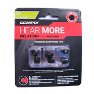 康佩來（COMPLY FOAM） 入耳式耳機C套通用隔音舒適耳帽Comply惰性慢回彈記憶海綿耳套 ISOLATION+（Tx200）小號S 盒裝（3對）