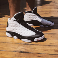 耐克（NIKE）男鞋女鞋新款 AIR JORDAN 13  AJ13 熊貓運(yùn)動(dòng)鞋實(shí)戰(zhàn)籃球鞋 414571-884129-104 熊貓 35.5