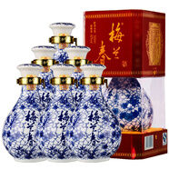梅蘭春【產(chǎn)地直發(fā) 聚會(huì )送禮】鑒賞型 泰州芝麻香型白酒 商務(wù)用酒 42度 500mL 6瓶 鑒賞三型 整箱裝