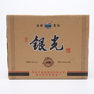 滹沱河牌銀光酒河北正定銀光1983子龍醉滹沱河牌白酒 42度 500mL 4瓶