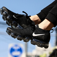 耐克（NIKE）女鞋AIR VAPORMAX FLYKNIT大氣墊飛線(xiàn)緩震運動(dòng)跑步鞋 942843-001 黑/VAPORMAX 36.5