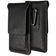 iCoverCase 蘋果6s手機(jī)殼6/7/8plus腰掛手機(jī)套iphone7/8手機(jī)殼保護(hù)套皮套 黑色-5.5英寸及以下