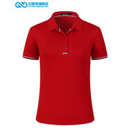 保羅翻領(lǐng)polo定制t恤工衣廣告衫文化衫定做工作服印字logo刺繡 【紅色】 XXL