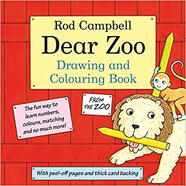 親愛(ài)的動(dòng)物園：畫畫和涂色書/Dear Zoo Drawing and Colouring Book 進(jìn)口故事書