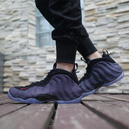 耐克（NIKE）新款男鞋噴泡Air Foamposite One 玫瑰金尼克斯籃球鞋 314996-404 牛仔紫噴 丹寧噴泡 43