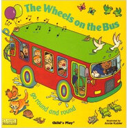 The Wheels on the Bus Go Round and Round 英文原版