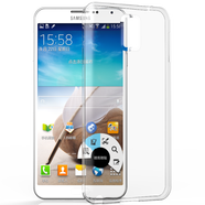拓蒙 三星Note3手機(jī)殼保護(hù)套SM-N9008V/N9005/N9006防摔硅膠軟殼男女款后背軟套 三星Note3 手機(jī)套黑色-只有殼(環(huán)保材料，無(wú)異味）