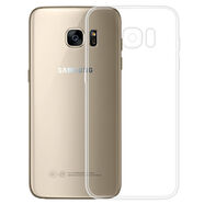 拓蒙 手機殼硅膠保護套男女款后軟殼 適用于三星S7/G9300/SM-G9308/Galaxy S7 S7/G9300/G9308手機套全包防摔+鋼化膜