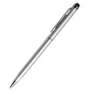 品怡  蘋(píng)果ipad電容筆手寫(xiě)筆小米iPhone手機金屬觸摸屏筆D9平板電腦通用觸控筆  銀色 電容筆