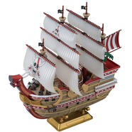 萬(wàn)代（BANDAI）海賊王船拼裝模型手辦玩具 航海王海賊船 動(dòng)畫(huà)周邊擺件 大版香克斯海賊船