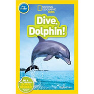 國家地理分級讀物 海豚 National Geographic Readers: Dive Dolphin 英文進口原版  入門級  小學教輔