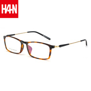漢（Han Dynasty）近視眼鏡超輕TR鏡架男女款 防輻射眼鏡框可佩近視成品 3331 復古代瑁 眼鏡架
