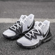 耐克（NIKE）男鞋 Kyrie 5 黑橙歐文5代全新氣墊實(shí)戰(zhàn)籃球鞋運(yùn)動(dòng)休閑鞋 AO2919-AO2918-100 41
