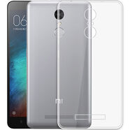 拓蒙 適用于紅米NOTE2手機(jī)殼小米Redmi Note2保護(hù)套全包防摔硅膠殼男女款后背軟套后蓋外殼 手機(jī)套透明-只有殼(環(huán)保材料，無異味）
