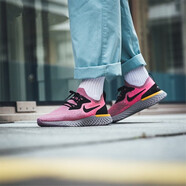 耐克（NIKE）男鞋女鞋新品React Flyknit 泡沫顆粒編織緩震休閑鞋網(wǎng)鞋跑步鞋  AQ0067-500 男 46