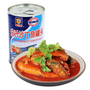 MALING上海梅林 茄汁沙丁魚 深海魚肉海鮮罐頭425g 中華老字號