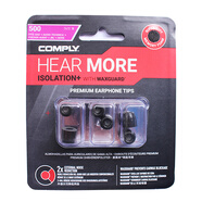 康佩來（COMPLY FOAM） 入耳式耳機C套通用隔音舒適耳帽Comply惰性慢回彈記憶海綿耳套 ISOLATION+（Tx500）小號S   簡裝（1對）