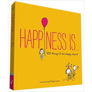 幸福是 500 Things to be Happiness Is 500 Things to Be Happy Abou進(jìn)口原版 英文