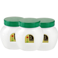 上海家化友誼雪花膏保濕滋潤面霜搽臉男士女國貨老牌 友誼雪花膏 110g*3瓶裝