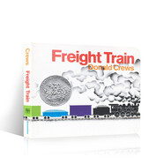 英文原版 Freight Train [Board Book]火車快跑(凱迪克銀獎，精裝原版書)送音頻