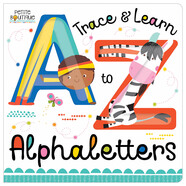 跟學(xué)字母表 Petite Boutique Trace and Learn Alphabet 進(jìn)口原版英文