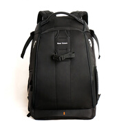 New Dawn 雙肩攝影包相機包戶(hù)外防水佳能尼康專(zhuān)業(yè)數碼單反包攝像機背包男女筆記本電腦包 五代大號黑色帶側取