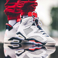 耐克（NIKE）男女鞋新款A(yù)IR  JORDAN 6  AJ6男子籃球鞋飛人喬6運(yùn)動(dòng)鞋 384664-384665-104 手稿 38
