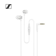 森海塞爾（Sennheiser） CX 300S/CX 80S智能線控手機通話耳機 有線入耳式耳機 手機電腦通用 CX 300S 線控版白色