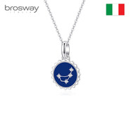 BROSWAY歐美時(shí)尚TJMini系列項鏈琺瑯星座小眾輕奢飾品生日送女友禮物 摩羯座鏈長(cháng)480mmZH-BTJM175A